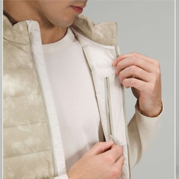 Navigation Down Vest Size X-Large/Color Mesosphere White Opal Raw Linen - Picture 2 of 11